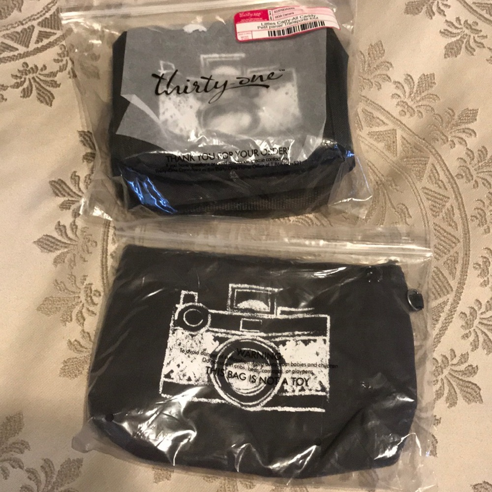 Set of two 31 camera themed pieces